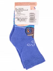 Детские махровые носки Брестские (БЧК), 14С3060, рис. 435, ВАСИЛЬКОВЫЕ