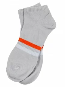 Детские короткие носки ХОХ, SPD-16, СВЕТЛО-СЕРЫЕ