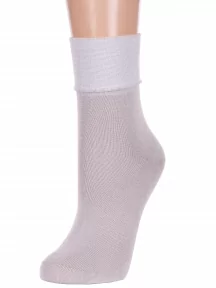Женские бамбуковые носки LORENZline, Б10, СЕРЫЕ
