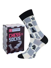 Носки унисекс SOXY CHESS Брестские (БЧК) рис. 146, шампань белый (21С4200К)
