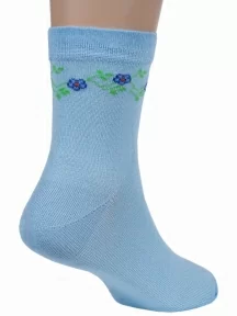 Детские бамбуковые носки LORENZline, Л59, ГОЛУБЫЕ