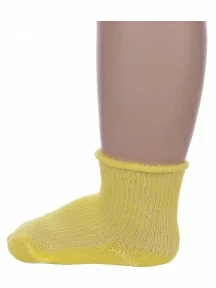 Комплект из 5 пар детских носков Альтаир, 5-С63, ЖЕЛТЫЕ