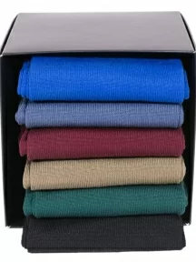 Набор мужских носков из мерсеризованного хлопка, 6 пар (ТМ Sergio di Calze), PG-17SC6-6, темный микс