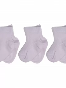 Комплект из 3 пар детских носков Гамма, 3-С1583, РОЗОВЫЙ ЖЕМЧУГ