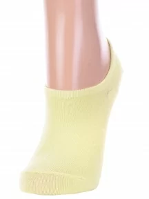Женские ультракороткие носки Hobby Line, Нжу562-13, САЛАТОВЫЕ
