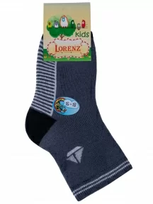 Детские махровые носки LORENZline, Л82, ТЕМНО-СЕРЫЕ