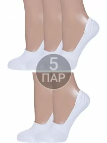 Комплект из 5 пар женских носков Conte, 5-16С-12СП, рис. 000, БЕЛЫЕ