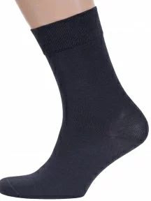 Мужские носки RuSocks (Орудьевский трикотаж), М-218, ТЕМНО-СЕРЫЕ