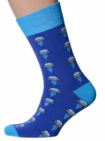 Набор из 10 пар мужских носков MSCLUB №М25, ВИ10-НМ25, микс "ИНОПЛАНЕТЯНЕ"