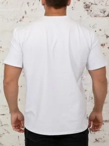 Мужская футболка TIME FIRE, TF21_02, БЕЛАЯ