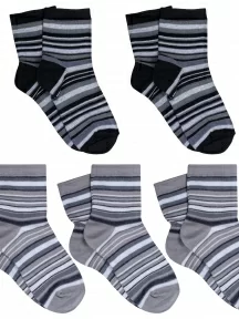 Комплект из 5 пар детских носков LORENZLine, 5-Л31, микс 3