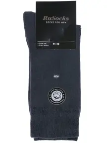 Мужские носки с махровым следом RuSocks (Орудьевский трикотаж) ТЕМНО-СЕРЫЕ (М-195)