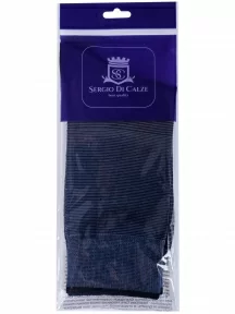 Мужские носки из мерсеризованного хлопка Sergio Di Calze (PINGONS), 17SC4, СИНИЕ