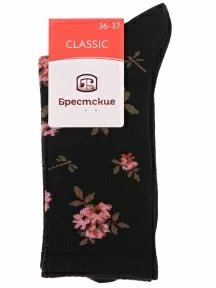 Женские спортивные носки Брестские (БЧК), 20С1141, рис. 570, ЧЕРНЫЕ