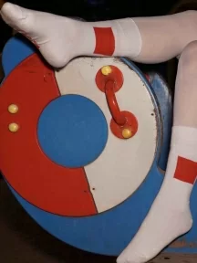 Носки unisex St. Friday Socks, РМ-1368-02/11, “Красный квадрат”