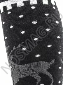 Женские махровые гольфы ХОХ, Z-1384, ЧЕРНЫЕ