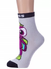 Детские носки Conte kids, 21С-9СП, рис. 615, СВЕТЛО-СЕРЫЕ