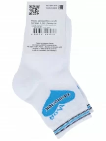 Детские носки "Красная ветка", С-722, БЕЛО-ГОЛУБЫЕ