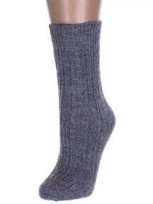 Женские полушерстяные носки RuSocks (Орудьевский трикотаж) СВЕТЛО-СЕРЫЕ (Ж-180)