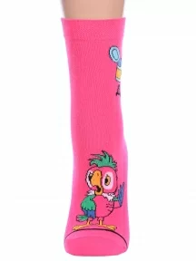 Женские носки Брестские (БЧК), 23С1161, рис. 638, ФУКСИЯ