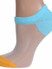 Женские носки Брестские (БЧК), 19С1121, рис. 238, ЛАЗУРНЫЕ