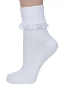 Детские носки RuSocks (Орудьевский трикотаж), ДА8-13175, БЕЛЫЕ