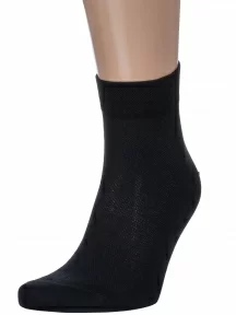 Мужские носки в сеточку RuSocks (Орудьевский трикотаж) ЧЕРНЫЕ (М3-23810)