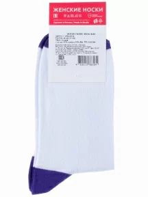 Женские носки Akos, FW41N13, БЕЛЫЕ