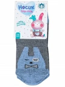 Детские носки "Борисоглебский трикотаж", 8С774, СЕРЫЕ МЕЛАНЖ