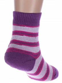 Детские махровые носки Альтаир, С114, СИРЕНЕВО-ФИОЛЕТОВЫЕ