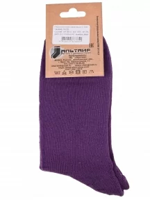 Женские махровые носки Альтаир, С102, ФИОЛЕТОВЫЙ