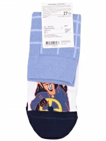 Мужские носки "Бременские музыканты" Брестские (БЧК), 23С2155, рис. 517, БЕЛЫЕ