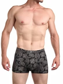 Мужские бамбуковые трусы-боксеры Sergio Dallini, 2942-1, ЧЕРНЫЕ