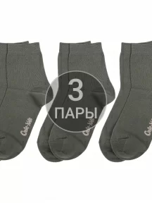 Комплект из 3 пар детских носков Conte kids, 3-5С-11СП, рис. 000, ХАКИ