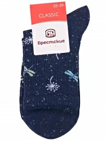 Женские спортивные носки Брестские (БЧК), 20С1128, рис. 577, ТЕМНО-СИНИЕ