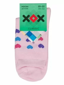 Детские носки ХОХ, D-3R2, РОЗОВЫЕ