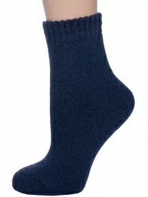 Детские махровые носки Hobby Line, 7619, ТЕМНО-СИНИЕ