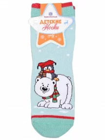 Детские носки Брестские (БЧК), 20С3079, рис. 8004, МЯТНЫЕ