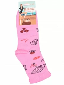 Детские носки LORENZline, П6, РОЗОВЫЕ