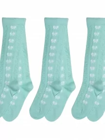 Комплект из 3 пар детских гольфов Гамма, 3-С505, МЯТНЫЕ