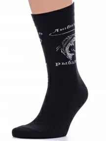 Мужские носки «Красная ветка», С-307, ЧЕРНЫЕ