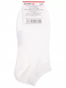 Женские носки Hobby Line, Нжу523, БЕЛЫЕ