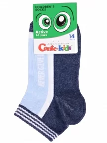 Детские спортивные носки Conte kids, 7С-97СП, рис. 504, ТЕМНО-ДЖИНСОВЫЕ