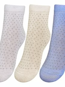 Комплект из 3 пар детских носков RuSocks (Орудьевский трикотаж) микс 1 (3-Д3-13791)
