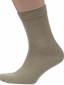 Мужские теплые носки "Носкофф" (АЛСУ), АС175, СЕРО-БЕЖЕВЫЕ