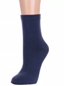 Детские махровые носки LORENZline, П15М, ТЕМНО-СИНИЕ