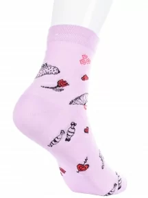 Детские носки LORENZline, П6, СИРЕНЕВЫЕ