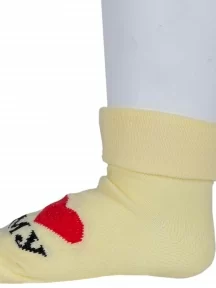 Детские носки RuSocks (Орудьевский трикотаж), Д-106, рис. 01, ЛИМОННЫЕ