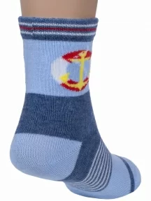 Детские носки PARA socks, N1D26, ГОЛУБЫЕ
