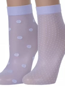 Комплект из 2 пар женских носков Conte, 2-16С-124/7СП, СИРЕНЕВЫЕ